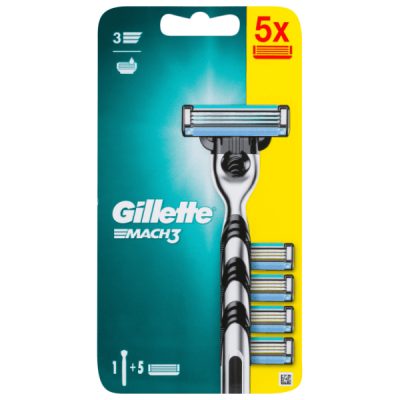 BRIJAČ GILLETTE MACH3 R+5 BLADES