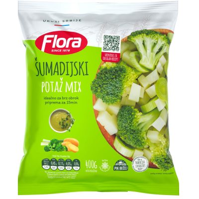 SMRZNUTO POVRĆE POTAŽ MIX ŠUMADIJSKI FLORA 400G