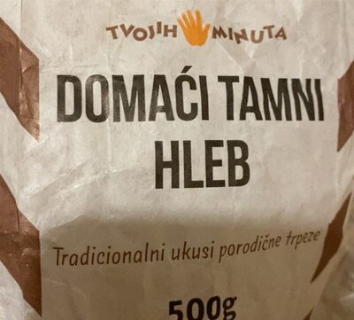 HLEB DOMACI TAMNI 500 G