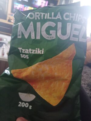 Tortilja cips Miguel tzatziki 200 g