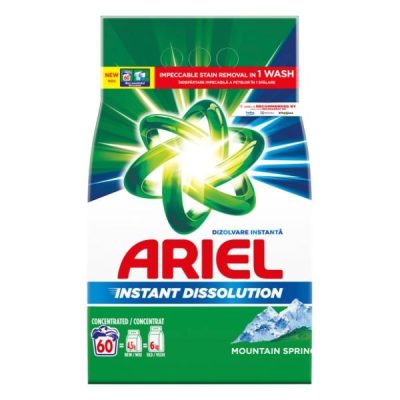 DETERDŽENT ZA VEŠ MOUNTAIN SPRING 60PR ARIEL 4.5KG