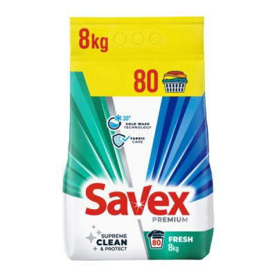 DETERDŽENT ZA VEŠ FRESH SAVEX 8KG