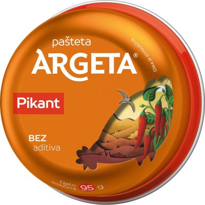 PAŠTETA KOKOŠIJA PIKANT ARGETA 95G
