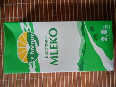 UHT MLEKO 2.8%mm 1l VINDIJA