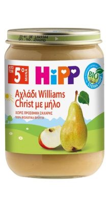 Kašica Kruška Vilj Jab 190 g 5m+hipp