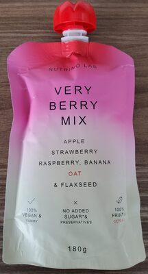 VOĆNI PIRE VERY BERRY MIX NUTRINO LAB 180G