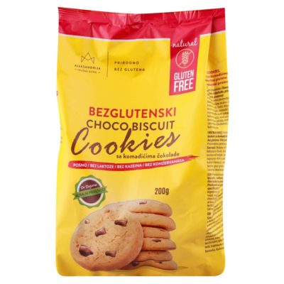 Keks bez Glutena Cookies sa Čokoladom In 200 g