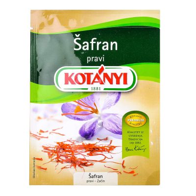 ZAČIN ŠAFRAN KOTANYI 0.12G
