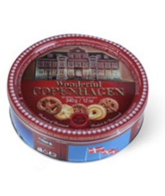 Keks Copen./Red/Butter&Choco Cookies 340g