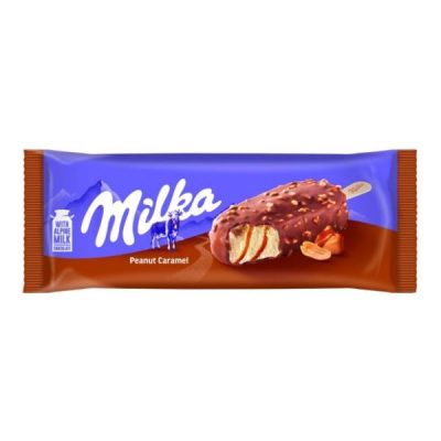 SLADOLED ŠTAPIĆ PEANUT CARAMEL MILKA 90ML