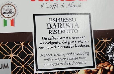 KIMBO BARISTA ALU NESPRESSO™ RISTRET 10/1