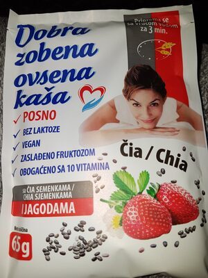 DOBRA OVSENA KASA 50g CIA SEME I JAGODA