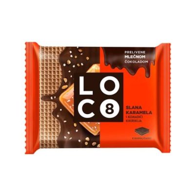 Loko Napolitanka 115 g Slana-Karamela&Kikiriki Bambi