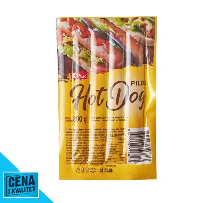 HOT DOG PILEĆI 800G K PLUS