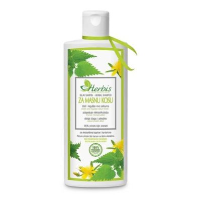 Šampon za Masnu Kosu Biljni Herbis 250 ml