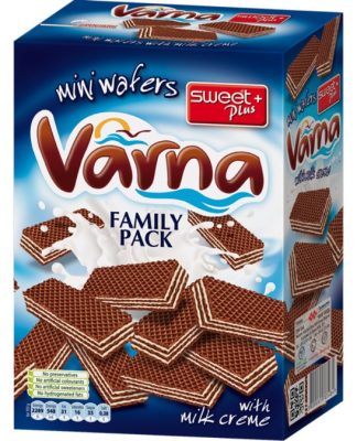 Keks Varna Mini Vafli-Mleko 280 g Inter Goreks