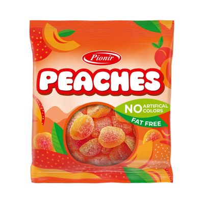 BOMBONE GUMENE PEACHES PIONIR 100G