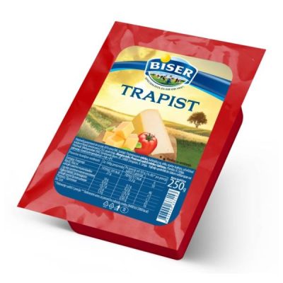 SIR MLEKOPRODUKT BISER TRAPIST PUNOMASNI 45% 250G