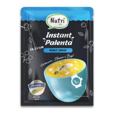 PALENTA INSTANT KUKURUZNA SA SIROM NUTRI PRO 55G