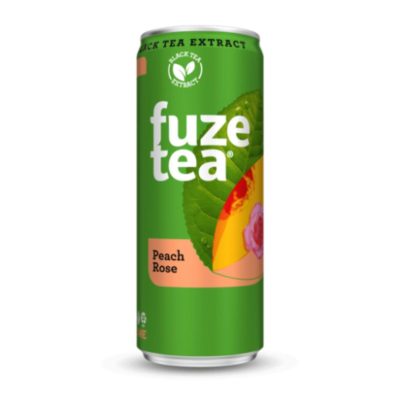 Ledeni čaj Fuze tea Breskva i Ruža 0,25l CAN