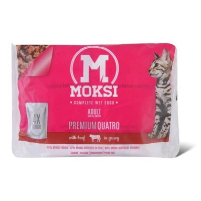 SOS ZA MAČKE GOVEDINA 4X100G MOKSI