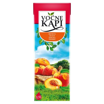 VOĆNI NAPITAK VOĆNE KAPI BRESKVA 1,5L BRIK