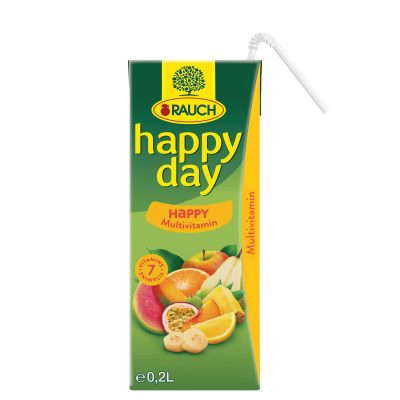 VOĆNI NEKTAR HAPPY DAY HAPPY MULTIVITAMIN 0,2L