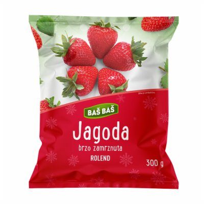 SMRZNUTO VOĆE JAGODA BAŠ BAŠ 300G