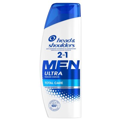 ŠAMPON ZA KOSU MEN ULTA TOTAL CARE 2IN1 H&S 330ML