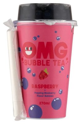 Bubble Tea Malina sa Borovnica Bobicama 0,27 l
