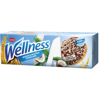KEKS INTEGRALNI SA KOKOS PRELIVOM WELLNESS 165G