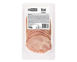 Dimljeni svinjski vrat Maxi 100g