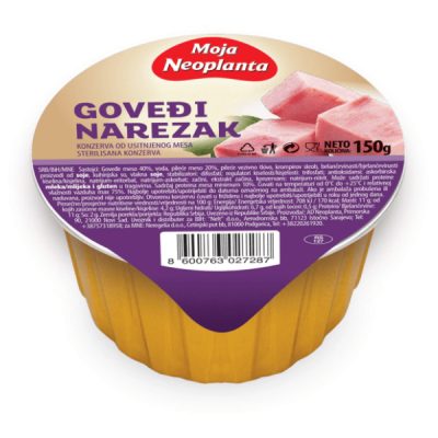 MESNI NAREZAK GOVEĐI MOJA NEOPLANTA 150G