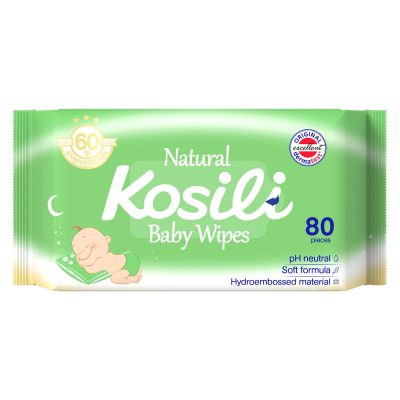 Vlazne maramice 80/1 KOSILI baby Natural 10