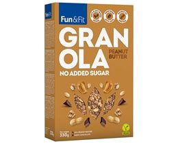 GRANOLA KIKIRIKI PUTER FUN&FIT 330G