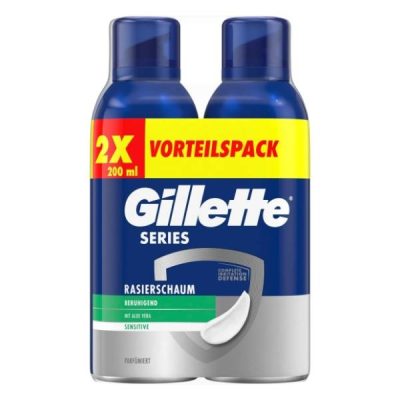 PENA SERIES SOOTHING 2X200ML GILLET