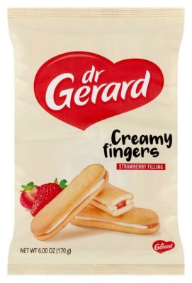 CREAMY FINGERS BISKVIT JAGODA 170g