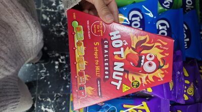 Hot Nut, kikiriki, Challenge, ljuti, 24g