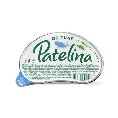 PAŠTETA OD TUNE SA POVRĆEM PATELINA 60G