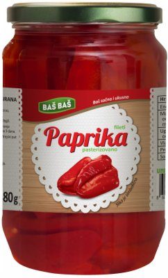 PAPRIKA FILETI BARENA BAŠ BAŠ 700G