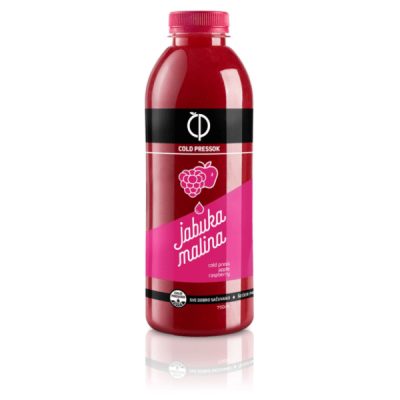 Sok Jabuka Malina Cold Pressok 750 ml