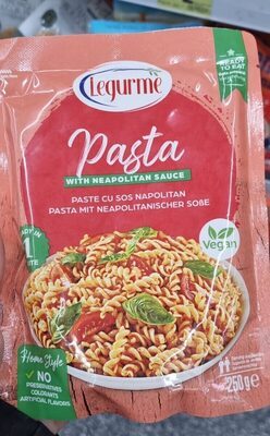 INSTANT PASTA NAPOLITANA LEGURME 250G
