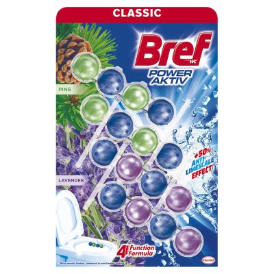 WC OSVEŽIVAČ PINE/LAVANDA BREF 4X50G