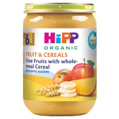 HIPP BL.KAŠICA VOĆE I ŽITARICE 190G 6M+
