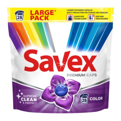KAPSULE ZA VEŠ COLOR SAVEX 28/1