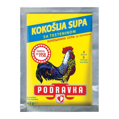 SUPA BISTRA KOKOŠIJA SA TESTENINOM PODRAVKA 62G