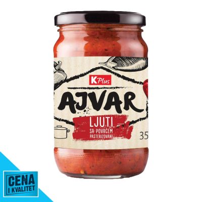 AJVAR BLAGI SA POVRĆEM 350G K PLUS