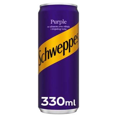 Schweppes Purple 0,33 l Can