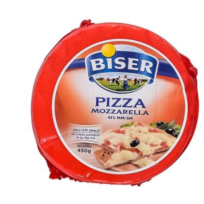 SIR PIZZA MOZZARELLA BISER 45%MM 450G