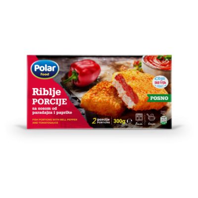 SMRZNUTE RIBLJE PORCIJE SA SOSOM POLAR FOOD 300G
